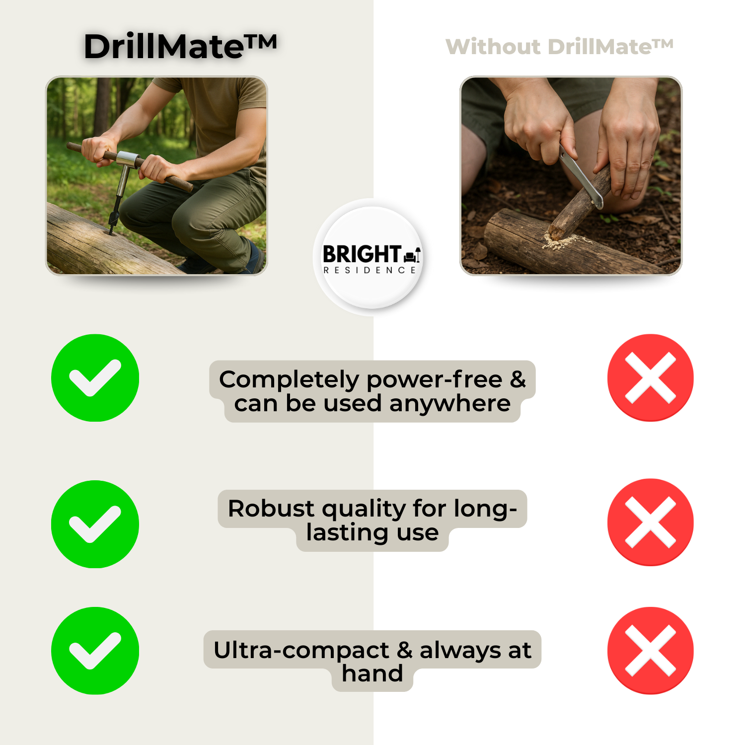 DrillMate - your ultimate survival drill for outdoor use