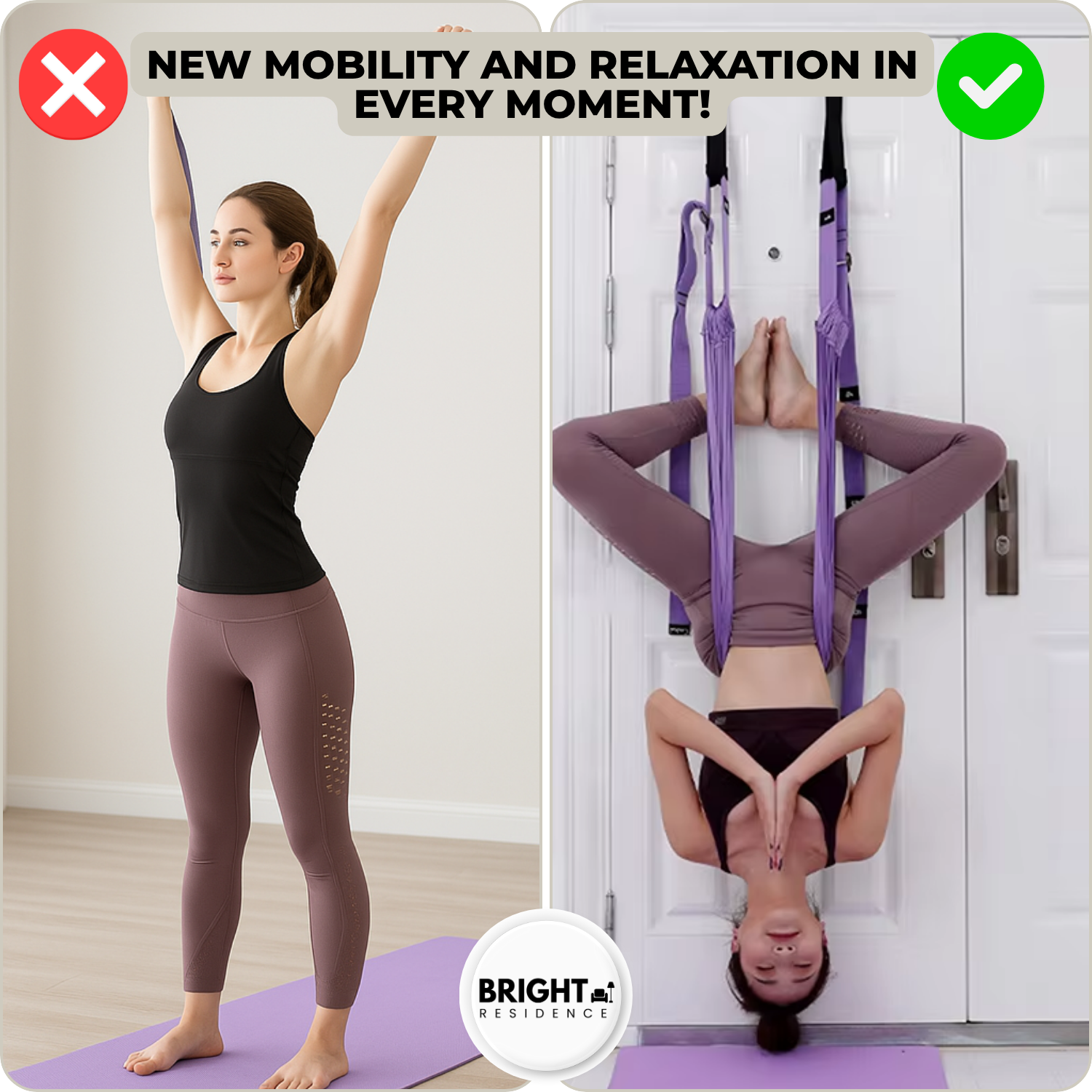 50% DISCOUNT | AeroFlex™ - Aerial Yoga Rope