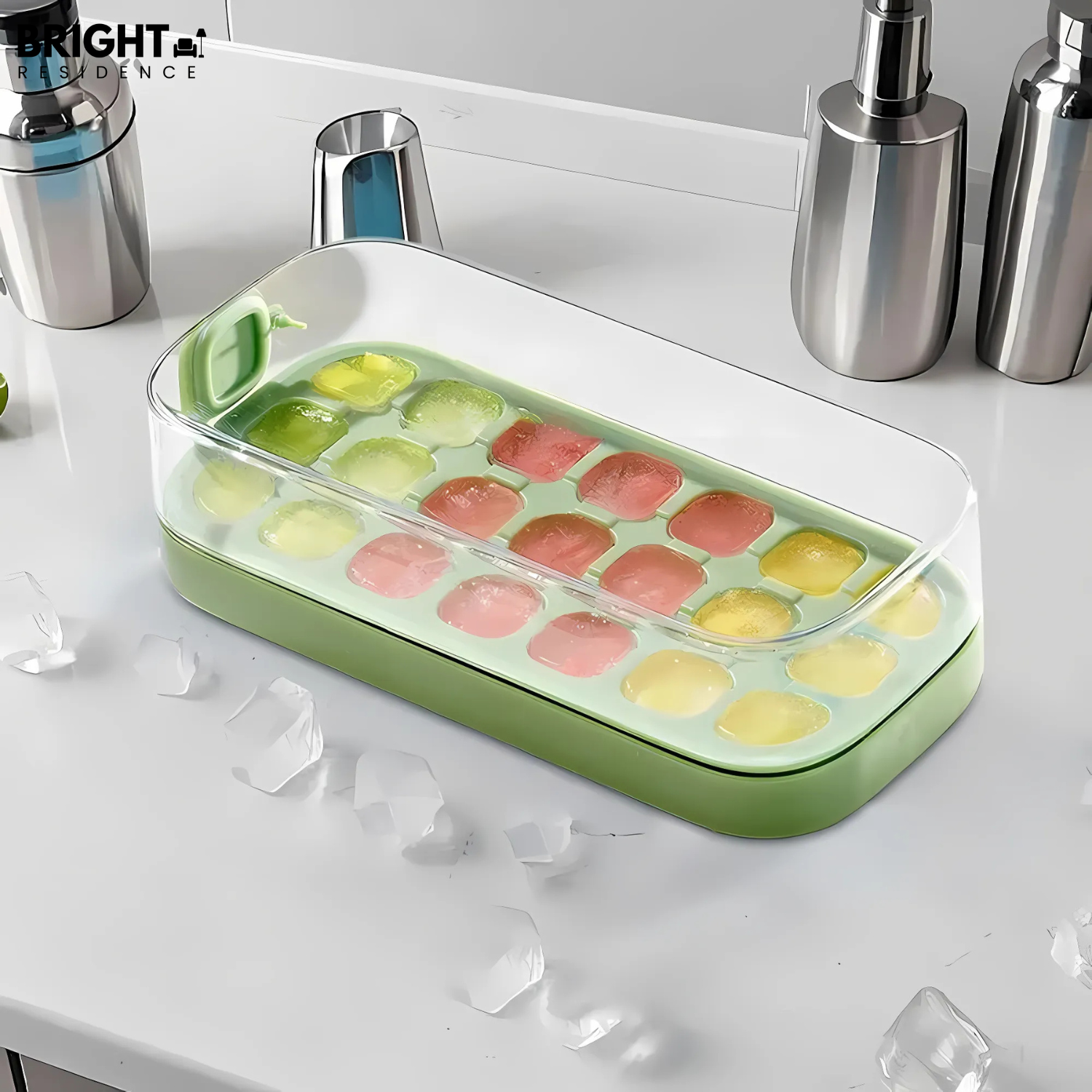 EasyCube – Effortless Ice Cubes at the Push of a Button!