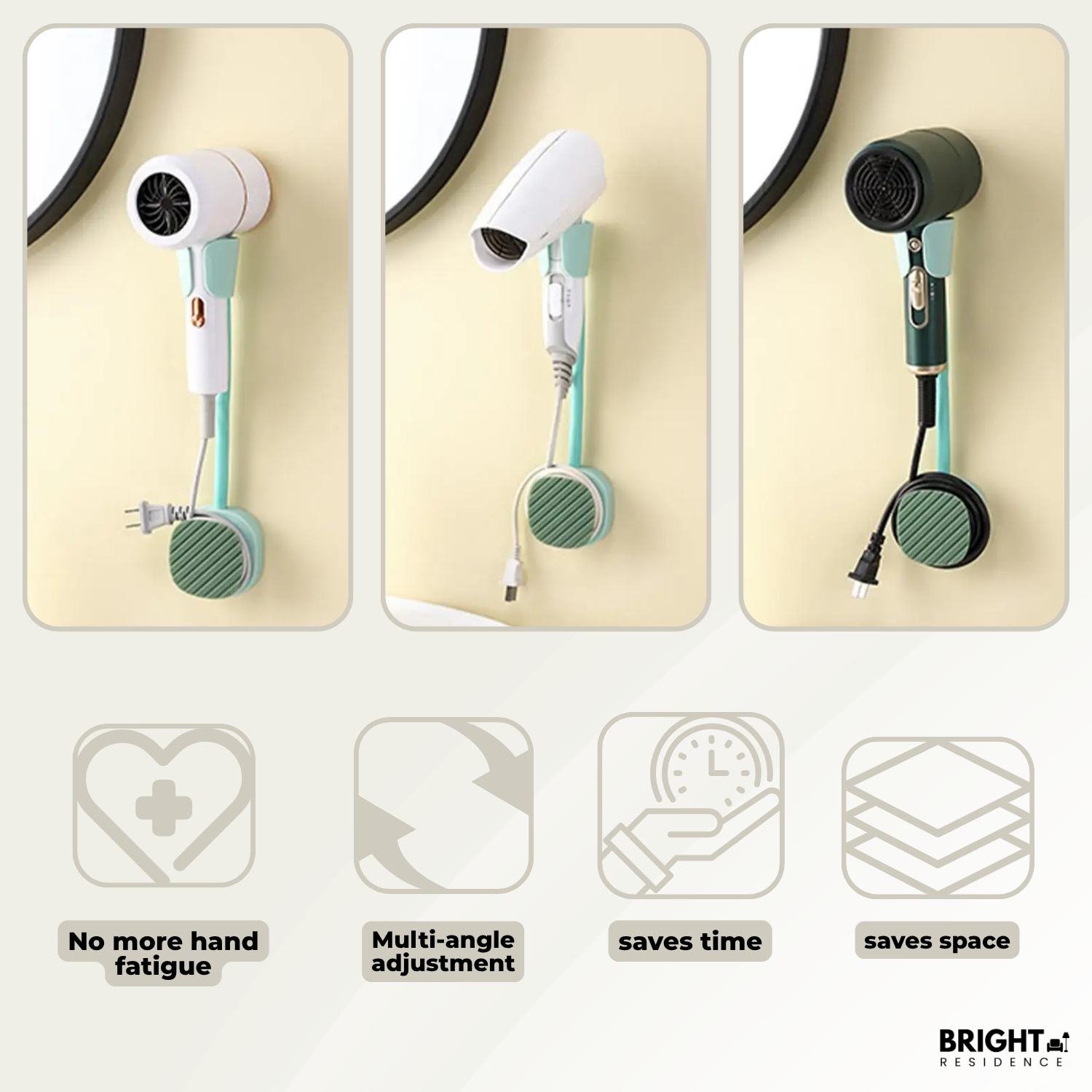 DryGrip – Hands-Free Hair Drying & Styling Made Easy