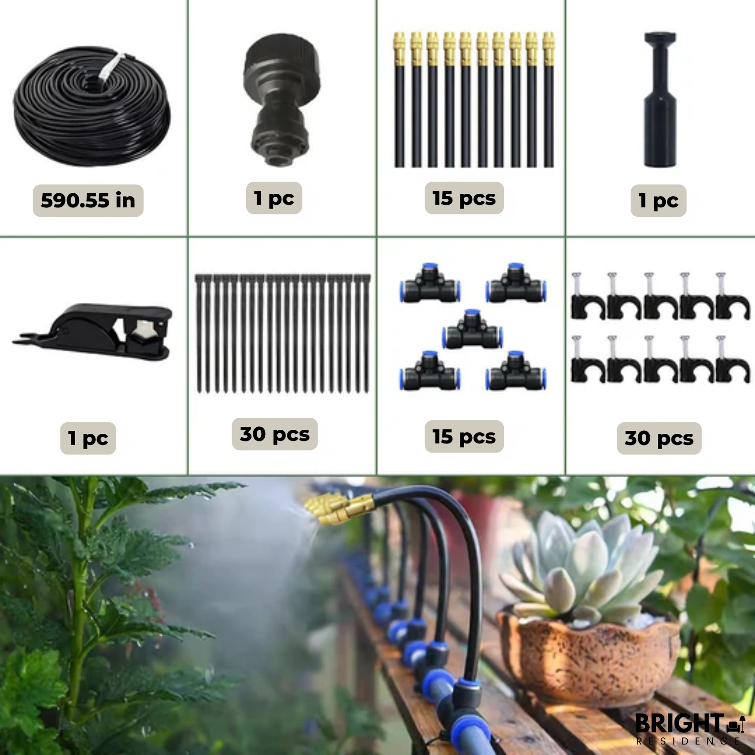 AquaFine Mist – Perfect Garden Watering Made Simple