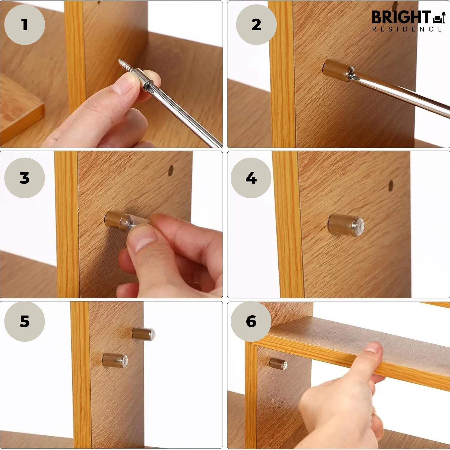 25+25 FREE | ShelfFix - Stable shelf brackets without drilling