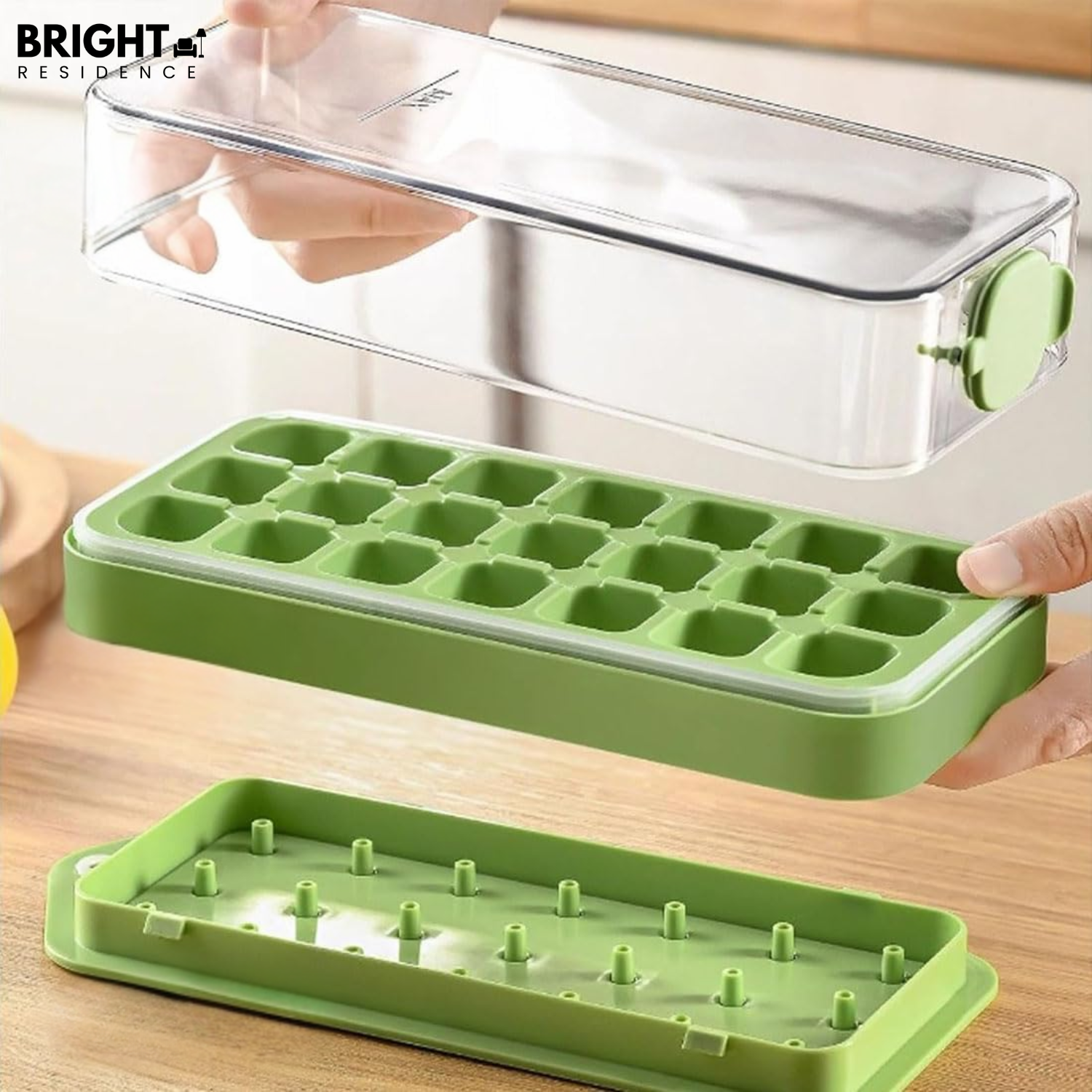 EasyCube – Effortless Ice Cubes at the Push of a Button!