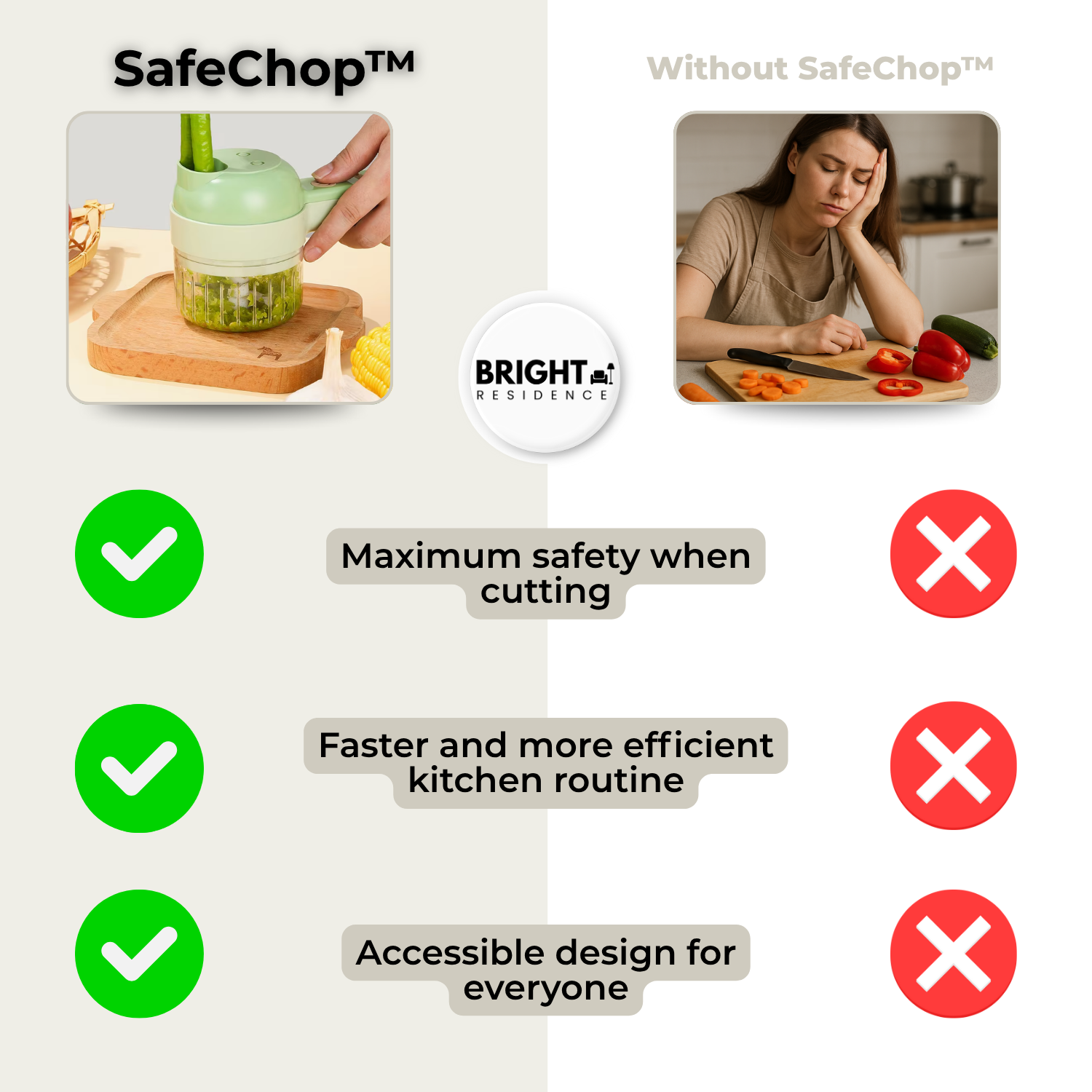 SafeChop - Cut safely, save time