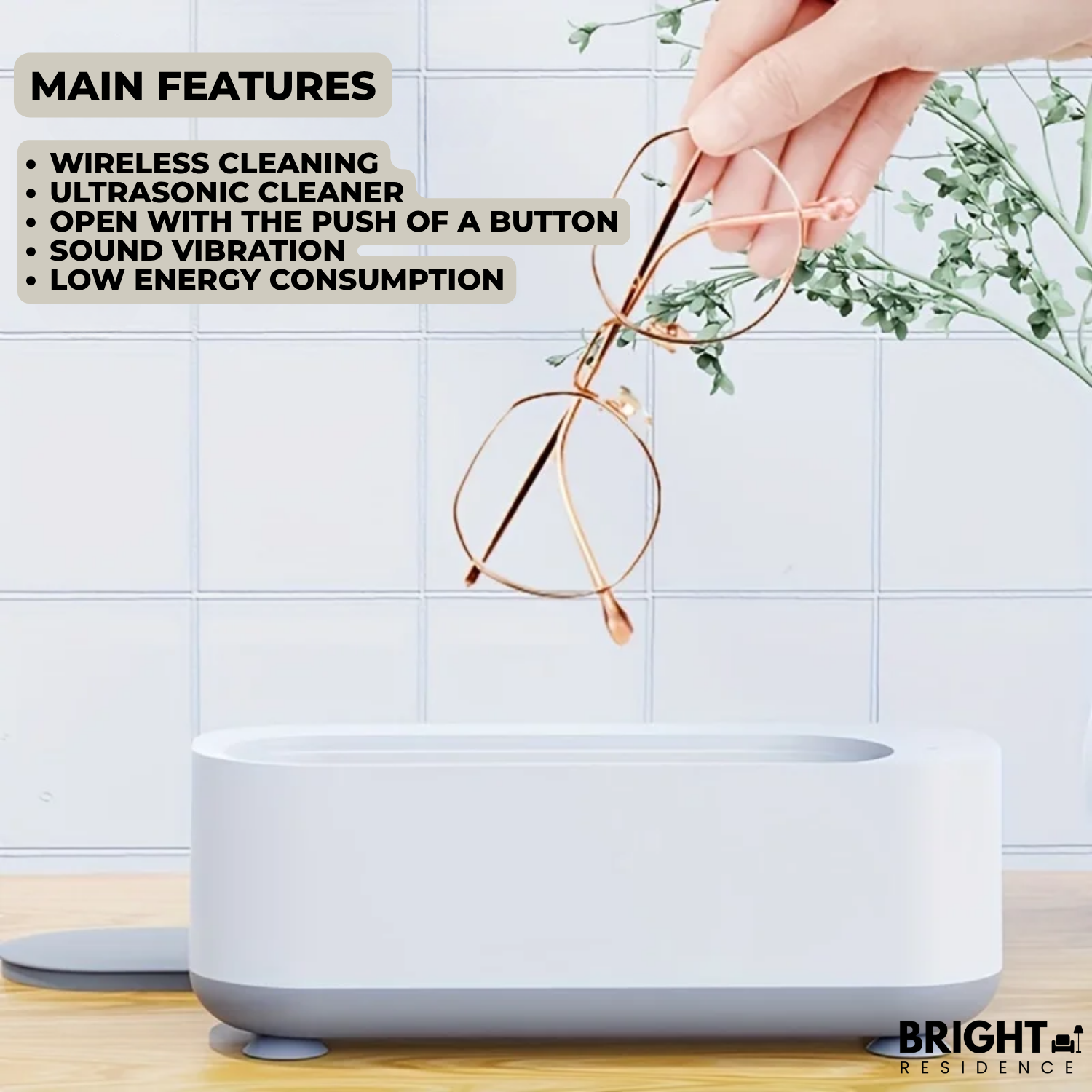 VibraPure - Ultrasonic cleaner for sparkling clean objects