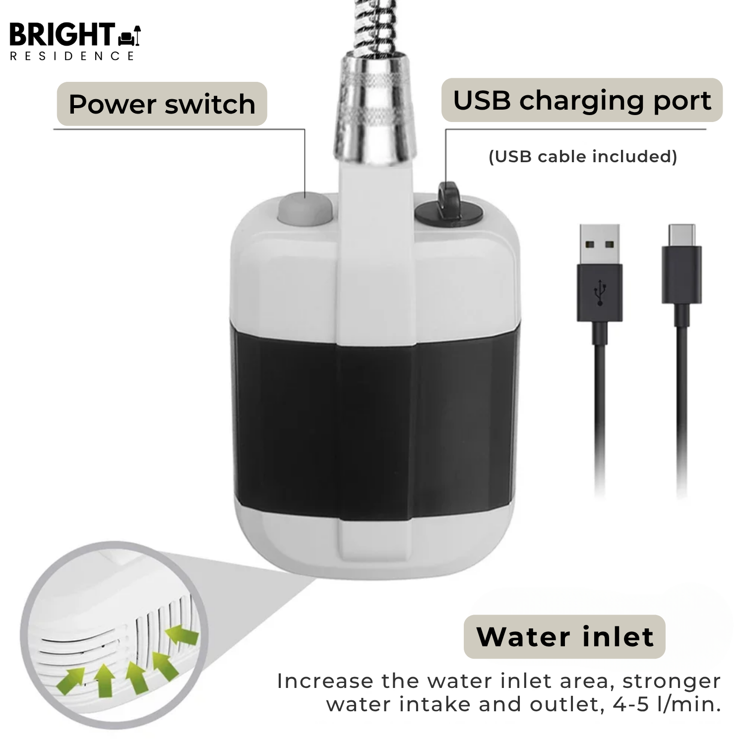 CampShower - shower like at home, no matter where you are