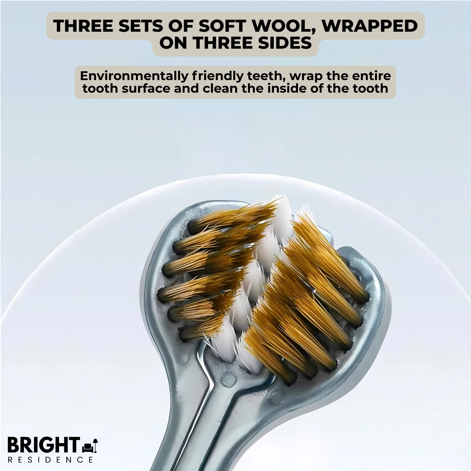 BrushHalo – Triple-Sided Power for a Healthier Smile