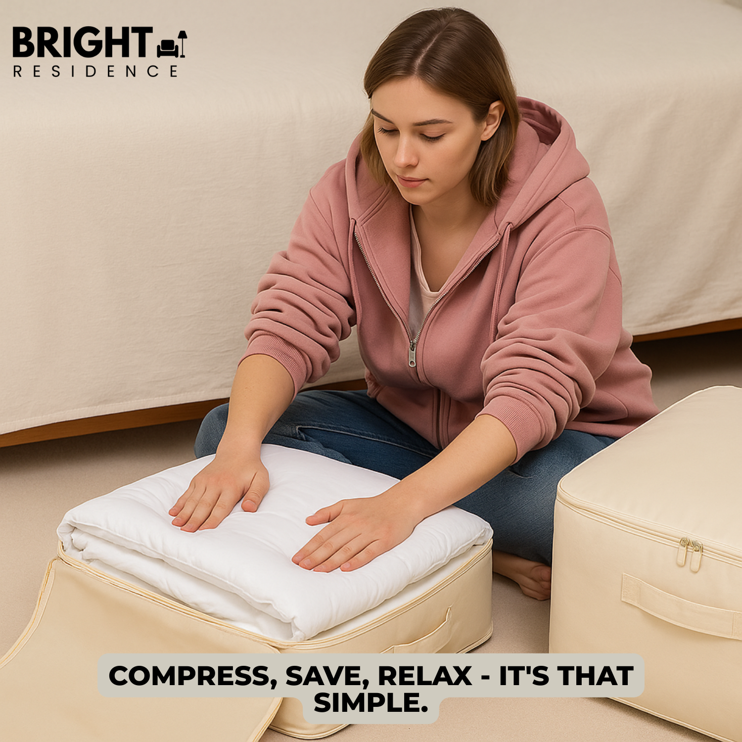 StoreEase - Unlock Extra Space with Our Innovative Compression Bags!