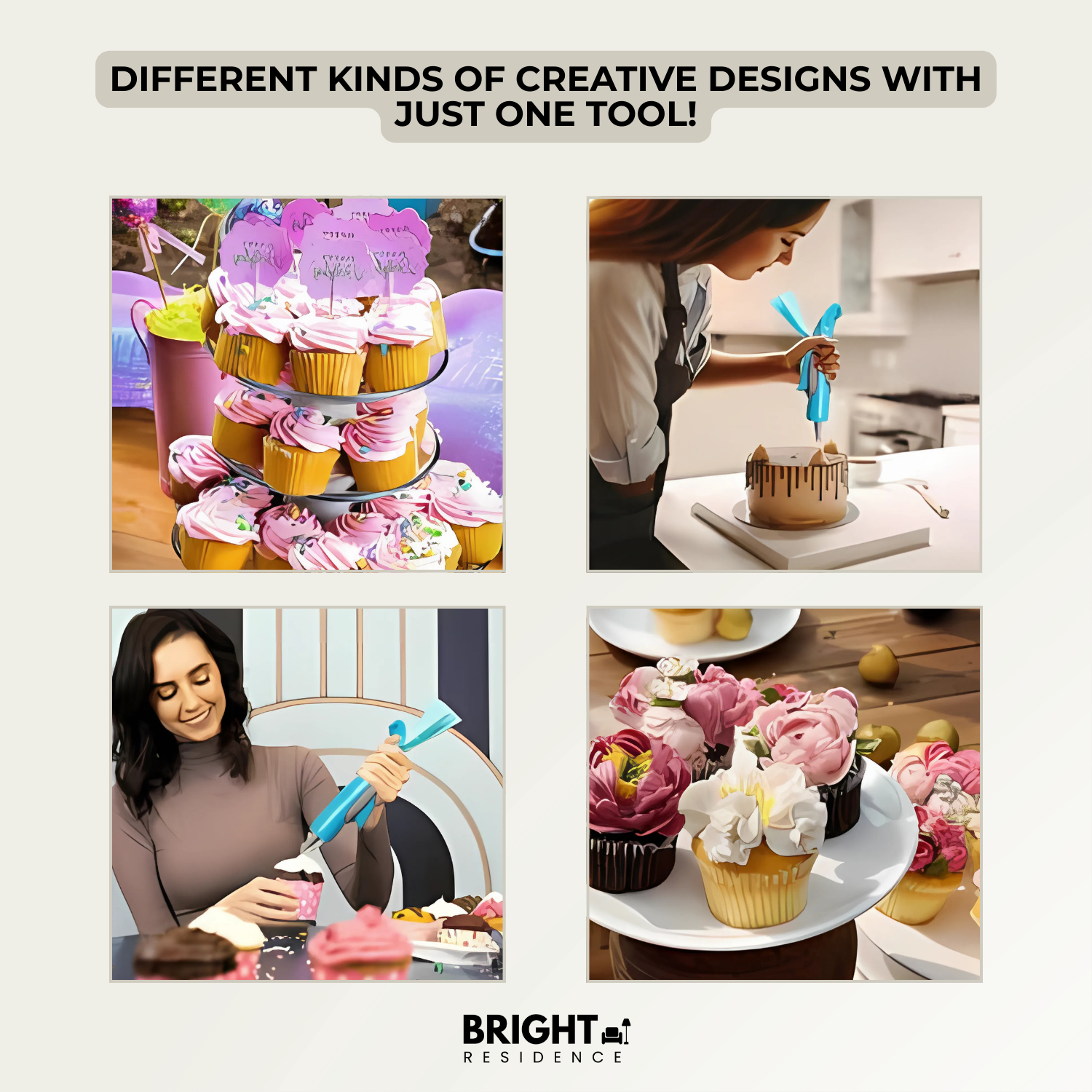 BakersPen - Cake decorating pen, multifunctional icing gun
