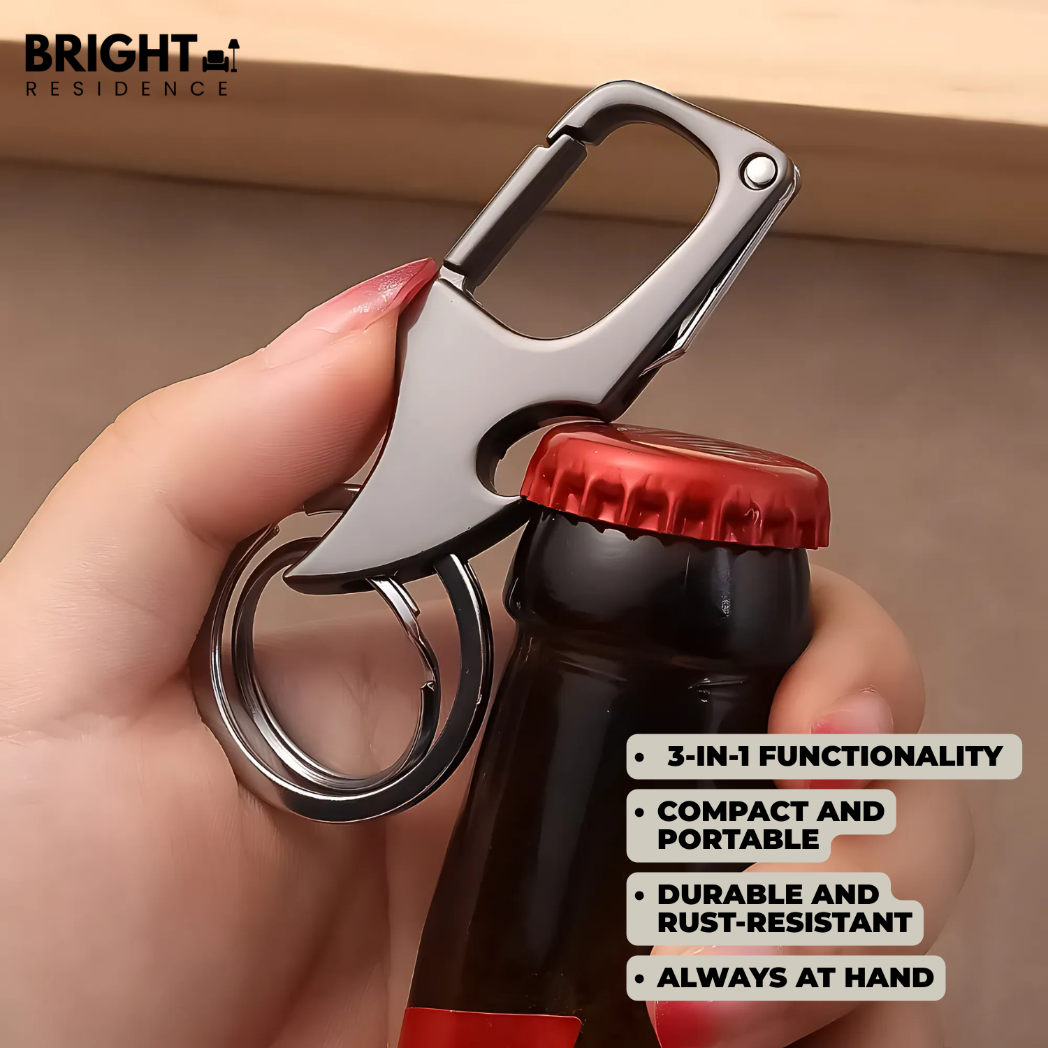2+1 FREE | KeyBlade – The Ultimate Keychain Tool for Everyday Adventures