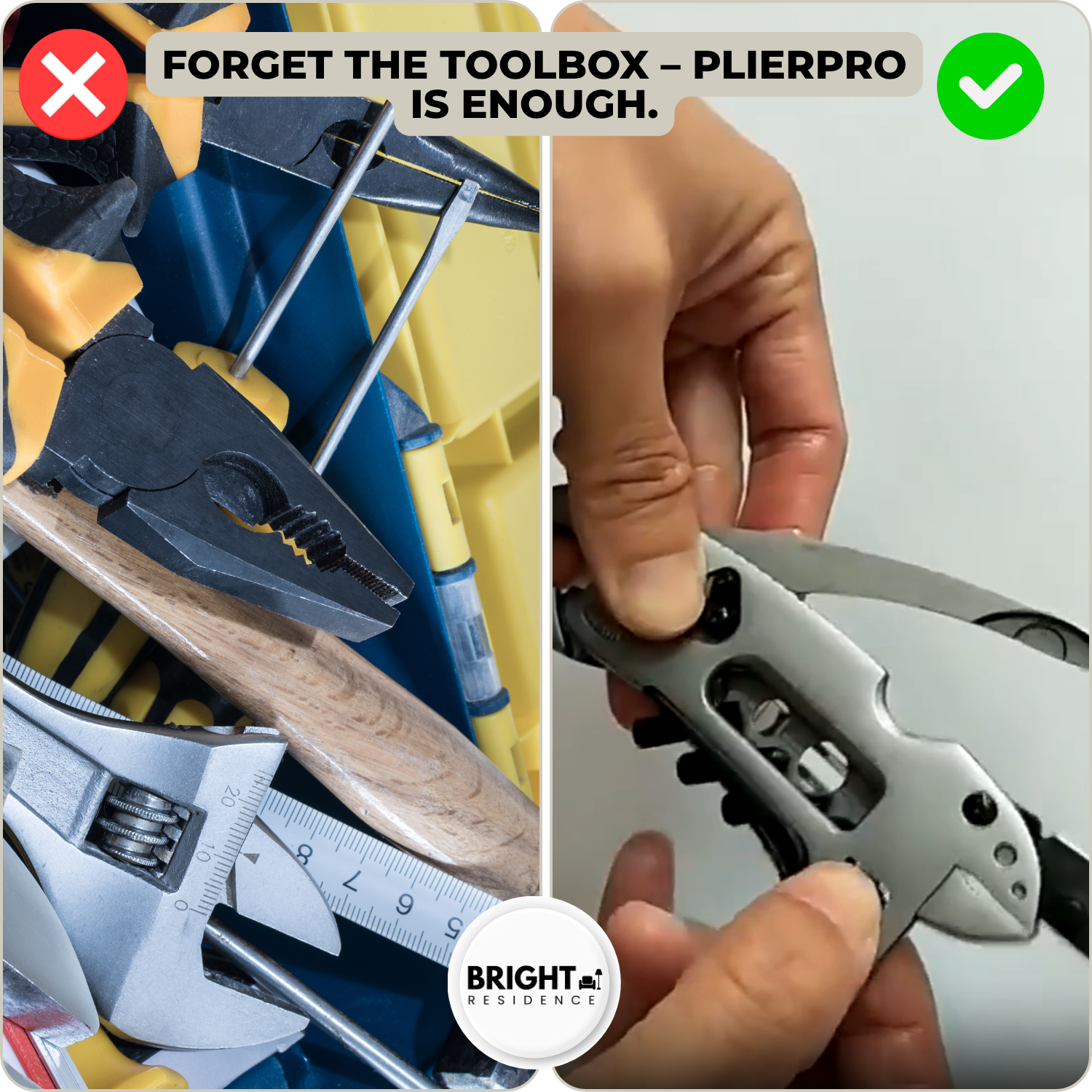 PlierPro™ - The 12-in-1 multitool for every task