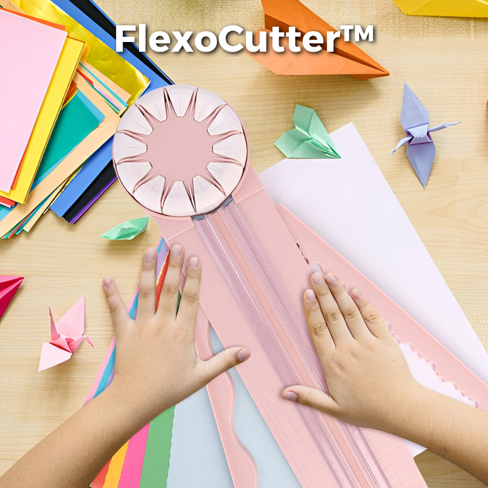 FlexoCutter™ - 12-in-1 360° rotary paper cutter