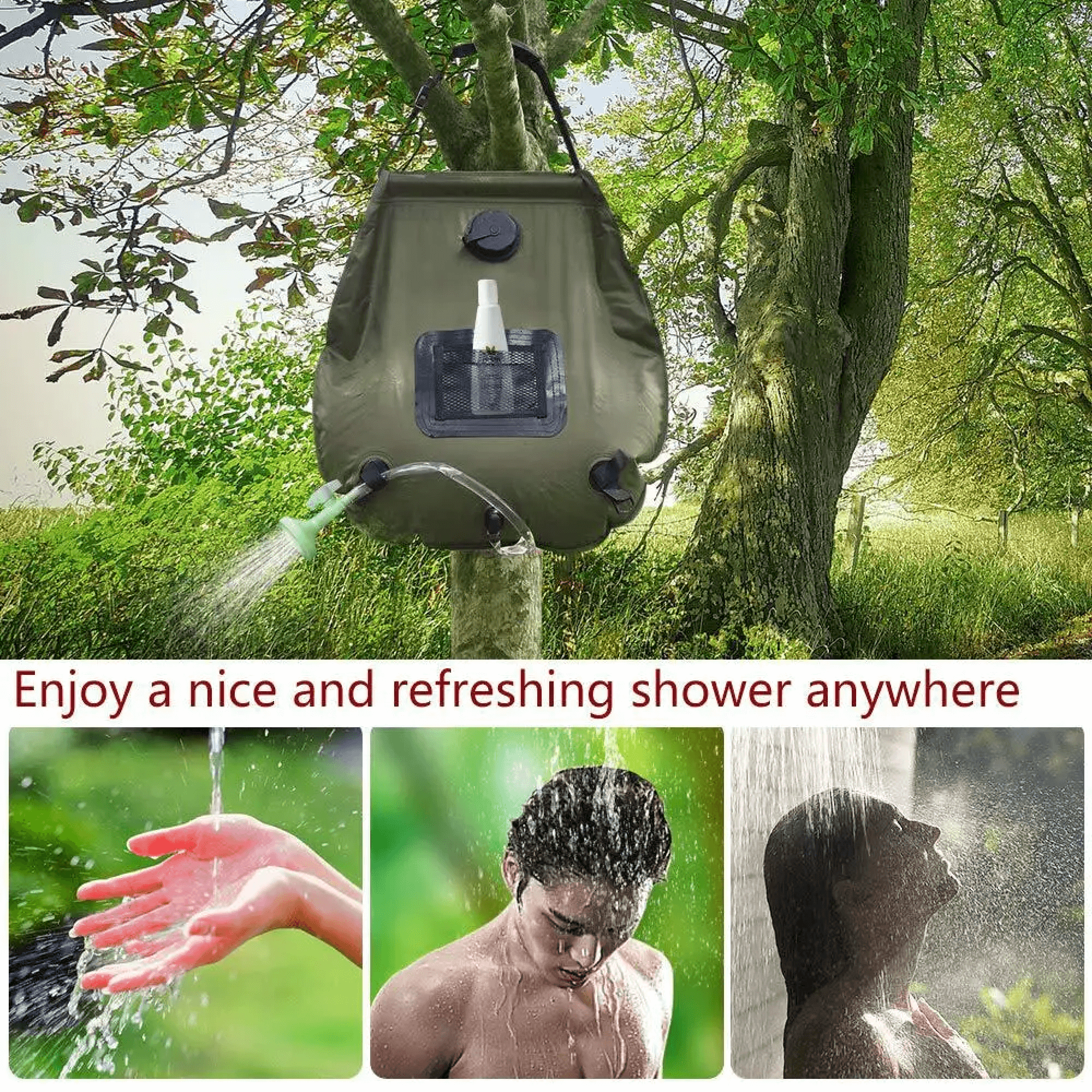 SunRinse – Enjoy Hot Showers Anywhere, Anytime