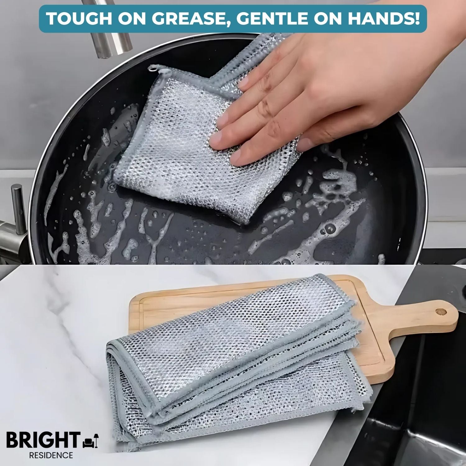 5+5 FREE | FlexClean™ - Multi-purpose wire cloths for stubborn stains