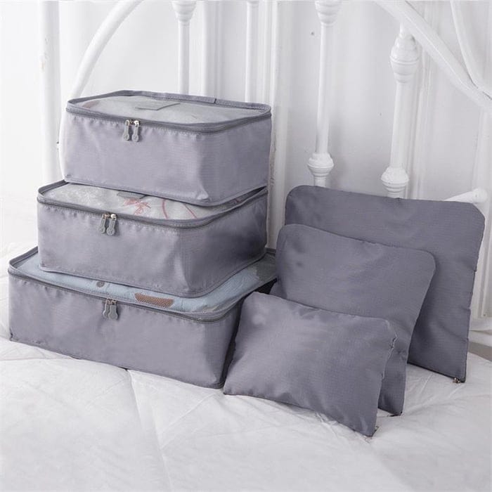 TravelOrganizer – 6-Piece Packing System for Effortless Travel