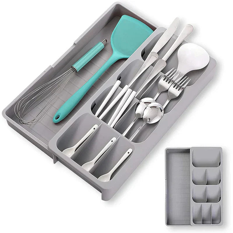 KitchenPort - ABS cutlery holder + cutlery set