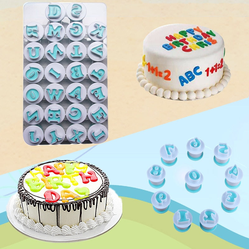 AlphaCut - 24-piece alphabet cutter set