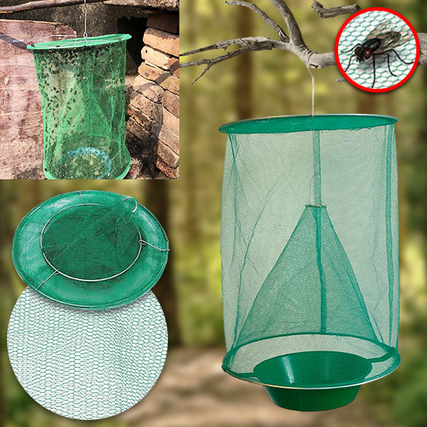FlyCage - put an end to flies in the garden and home