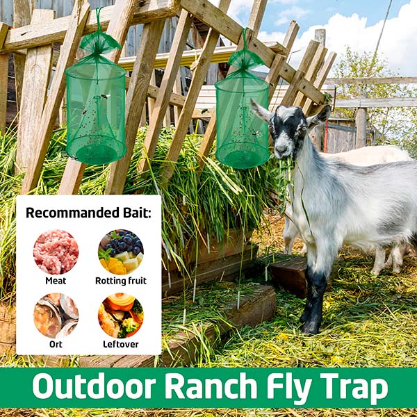 FlyCage - put an end to flies in the garden and home