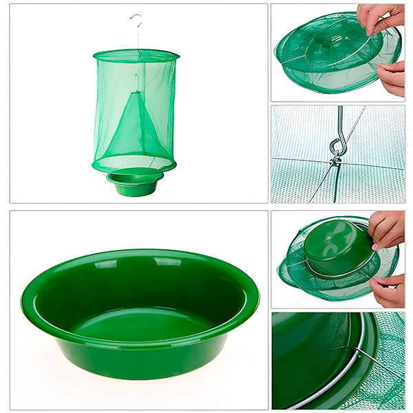 FlyCage - put an end to flies in the garden and home