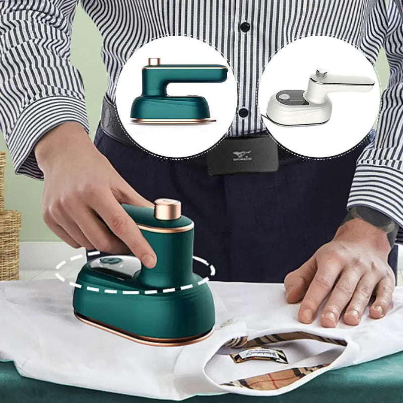 WrinkleAway – The Portable Steam Iron for Quick Freshness