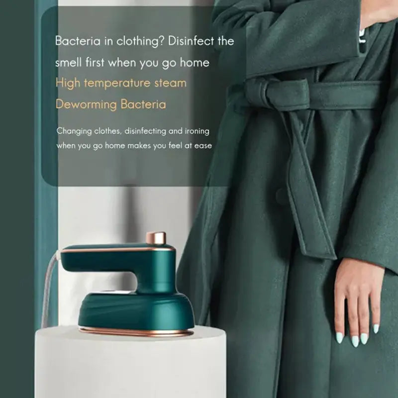 WrinkleAway – The Portable Steam Iron for Quick Freshness