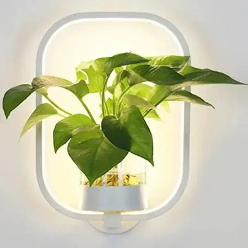 GlowPlant - wall light with style & integrated planter
