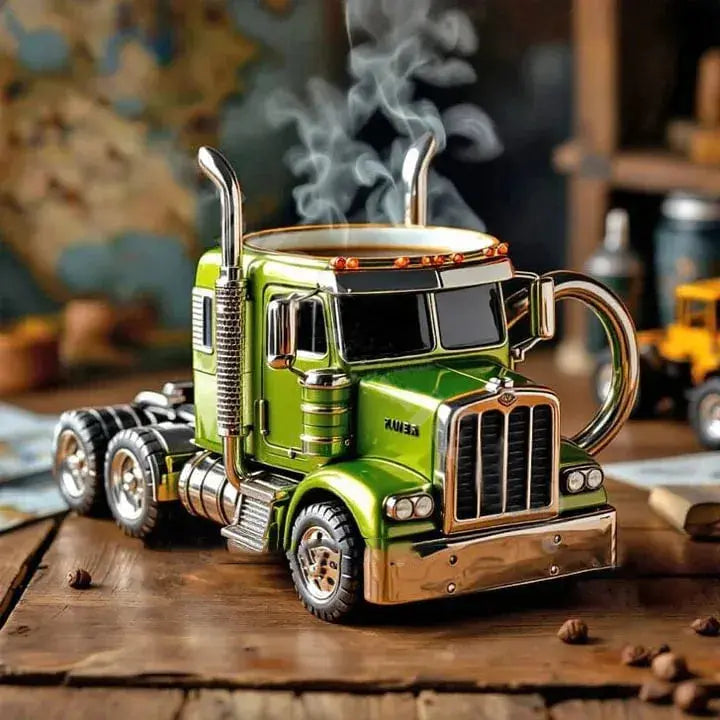 TruckBrew Classic – The Ultimate Coffee Mug for Road Warriors