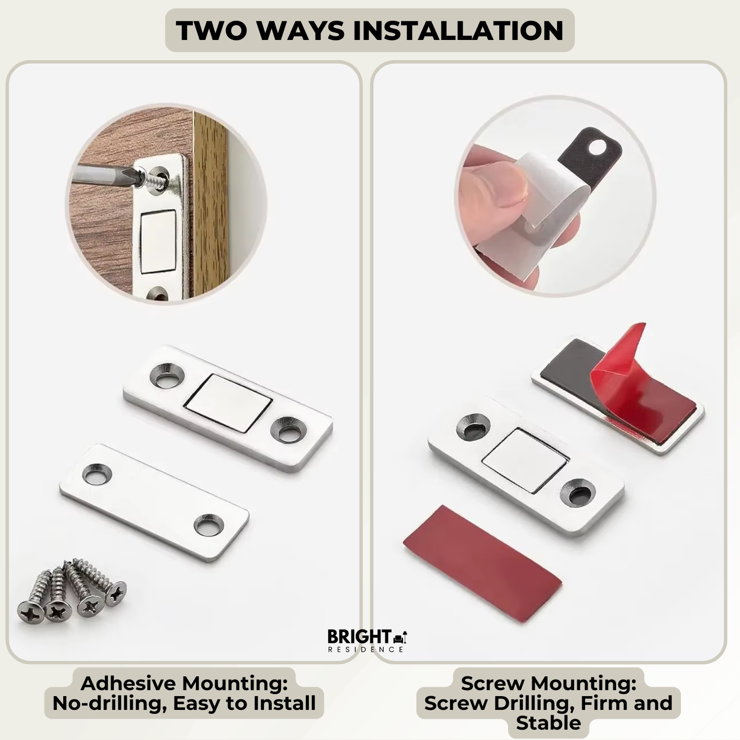 2+2 FREE | LockMate - Ultra magnetic door closer