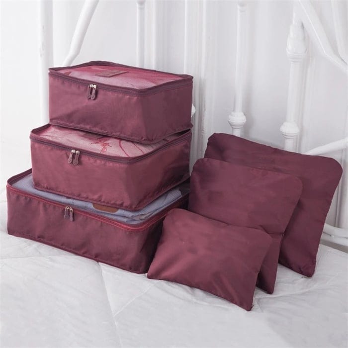 TravelOrganizer – 6-Piece Packing System for Effortless Travel