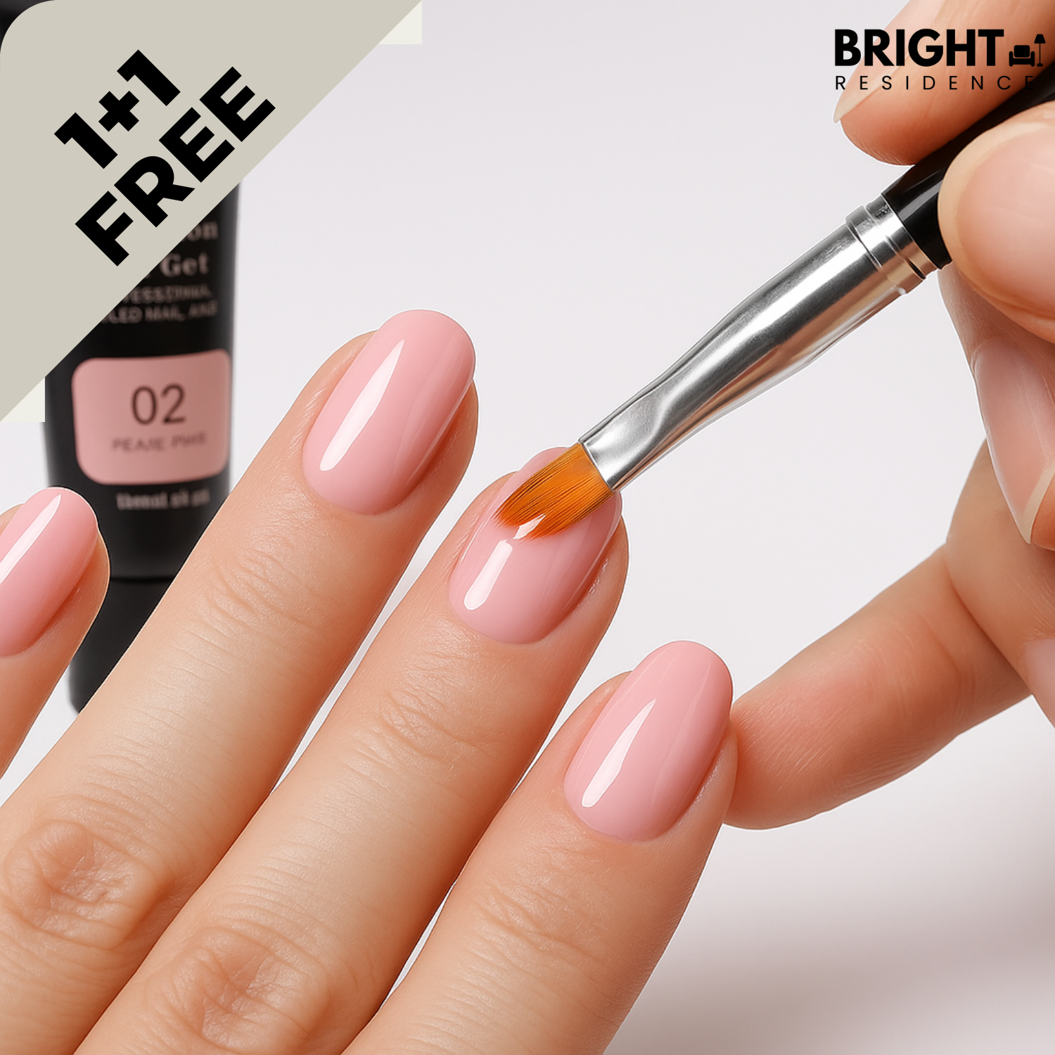 1+1 FREE | NailMuse – Salon-Quality Nails at Home – No UV Lamp Required, Quick & Easy Application