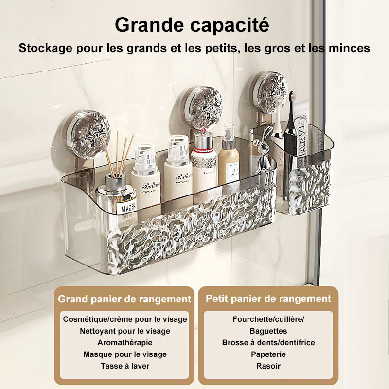 GlacioRack - Stylish storage space without drilling