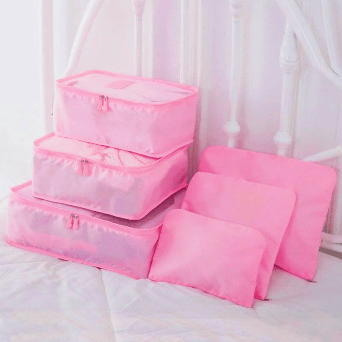 TravelOrganizer – 6-Piece Packing System for Effortless Travel
