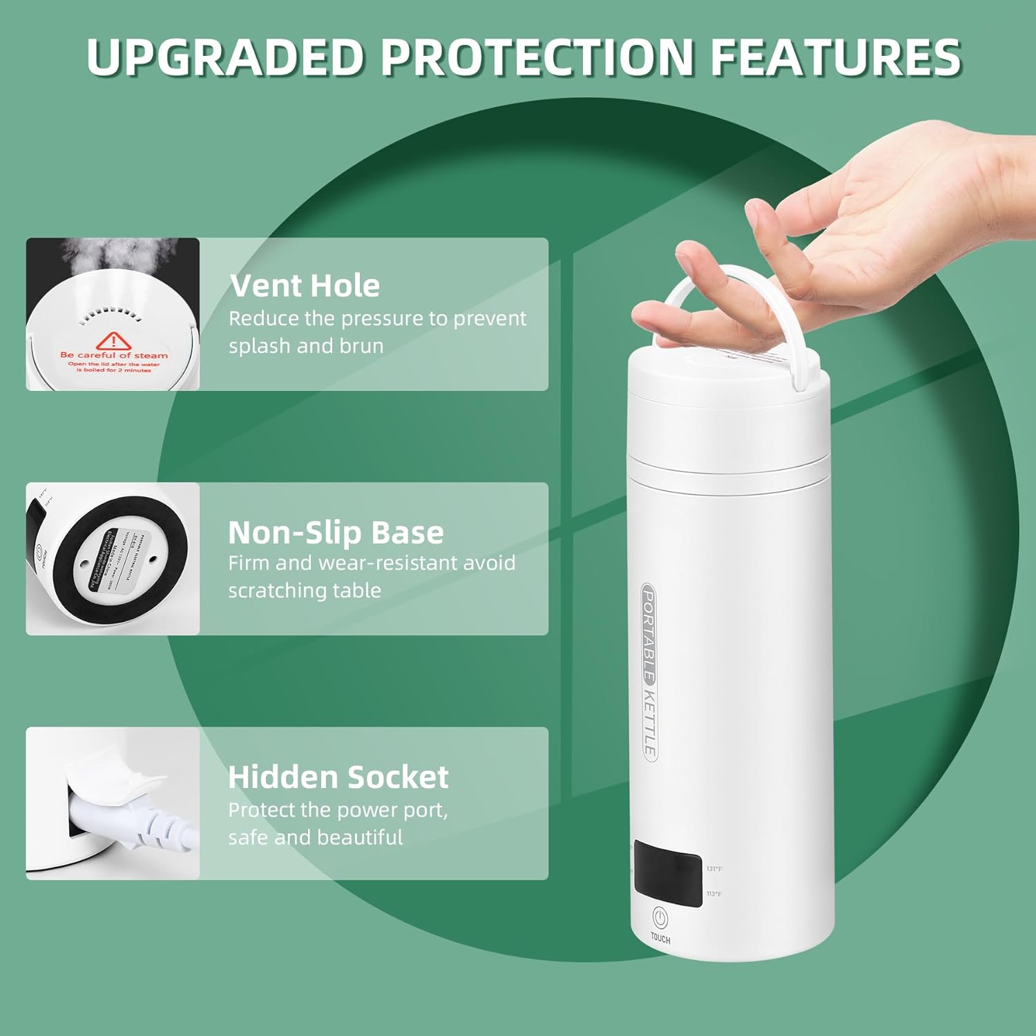 HeatHiker – Hot Water On-the-Go, Anytime, Anywhere