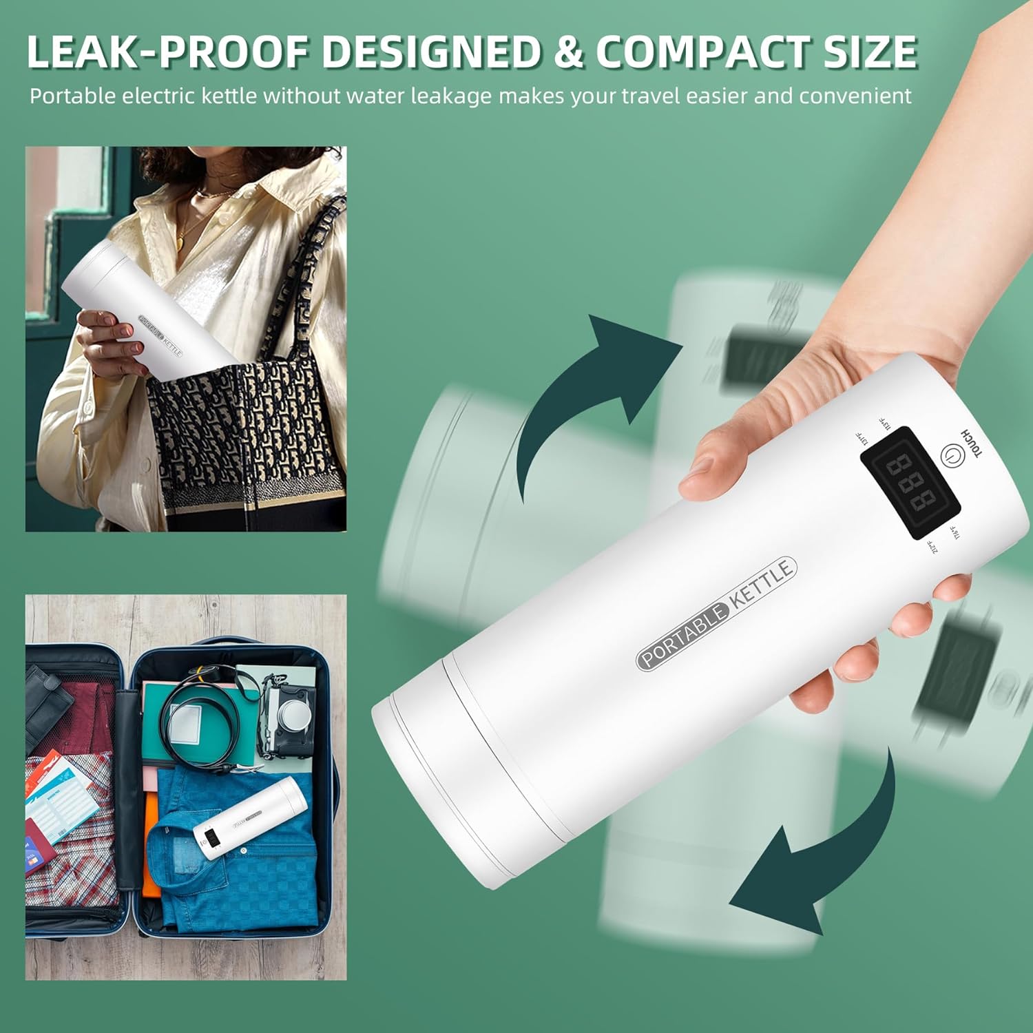 HeatHiker – Hot Water On-the-Go, Anytime, Anywhere