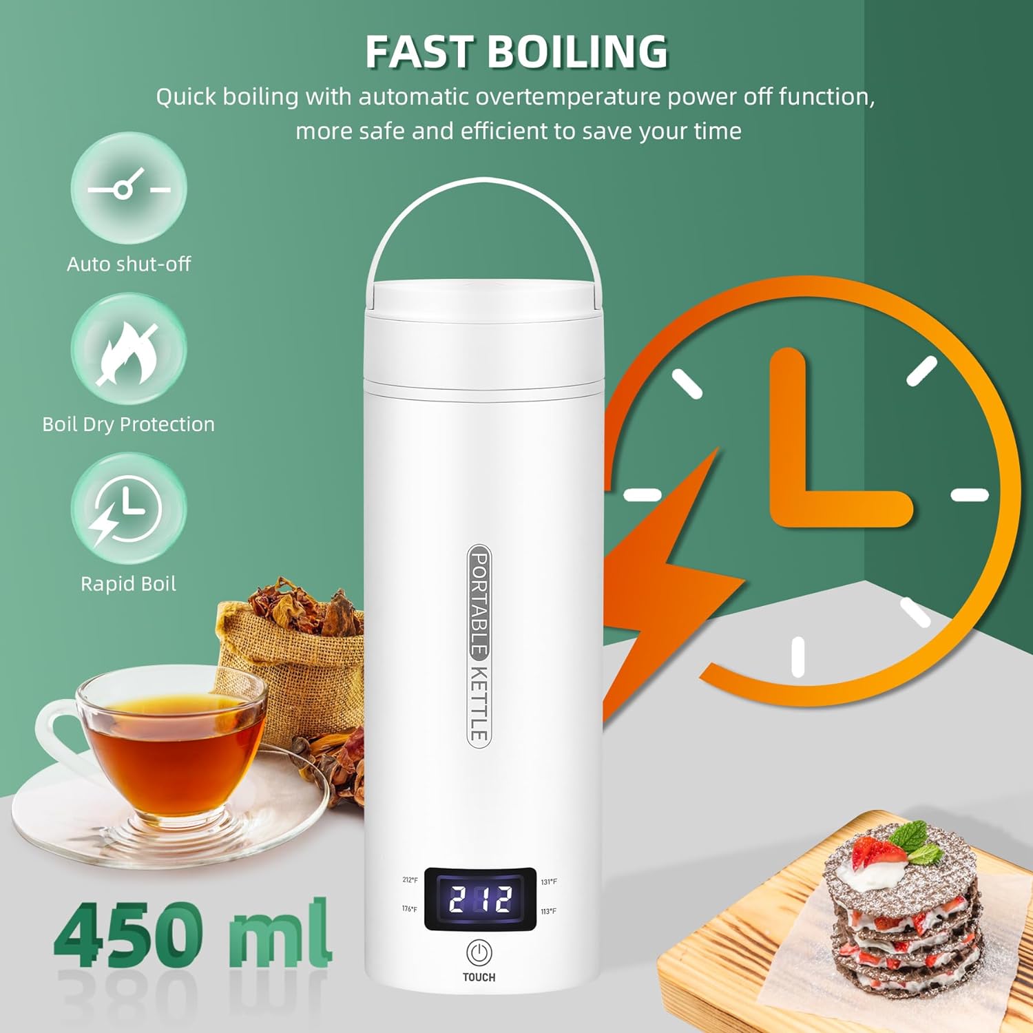 HeatHiker – Hot Water On-the-Go, Anytime, Anywhere