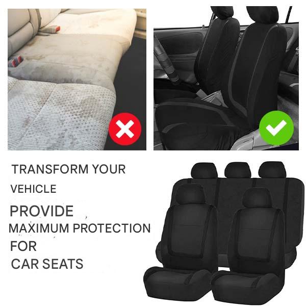 DriveGuard – Ultimate Car Seat Protection & Comfort (Set of 9)