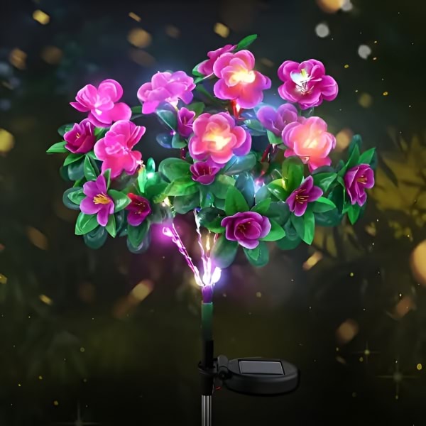 FlowerLume – Solar-Powered Azalea Garden Lights