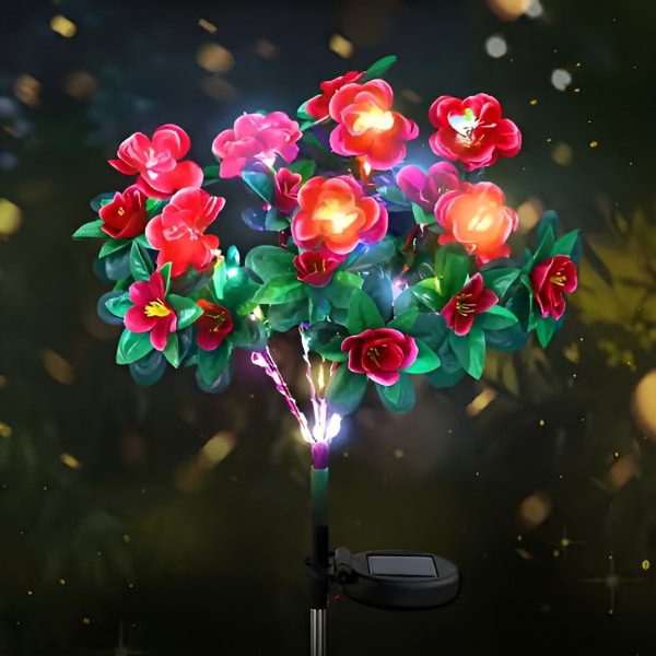 FlowerLume – Solar-Powered Azalea Garden Lights