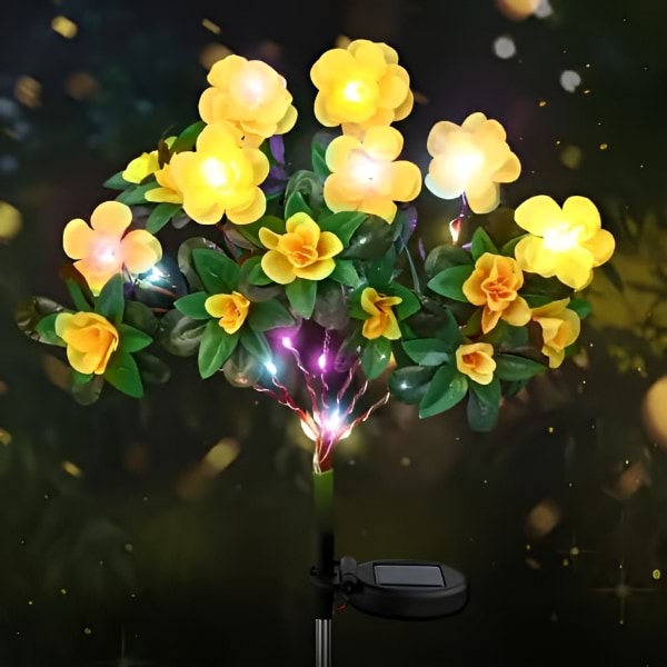 FlowerLume – Solar-Powered Azalea Garden Lights