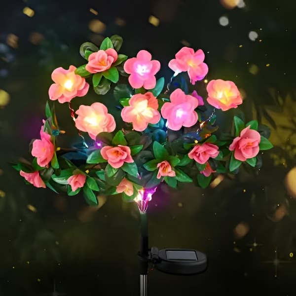 FlowerLume – Solar-Powered Azalea Garden Lights