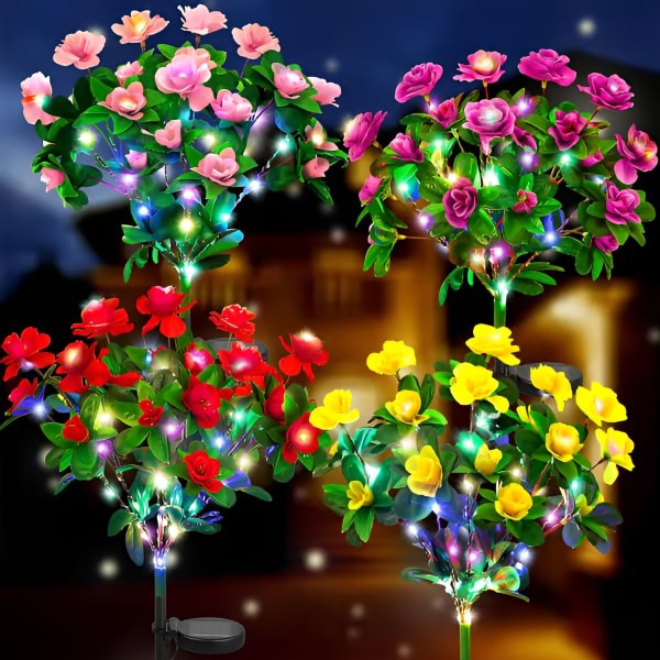 FlowerLume – Solar-Powered Azalea Garden Lights