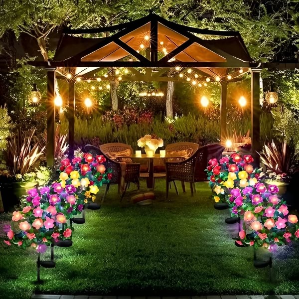 FlowerLume – Solar-Powered Azalea Garden Lights