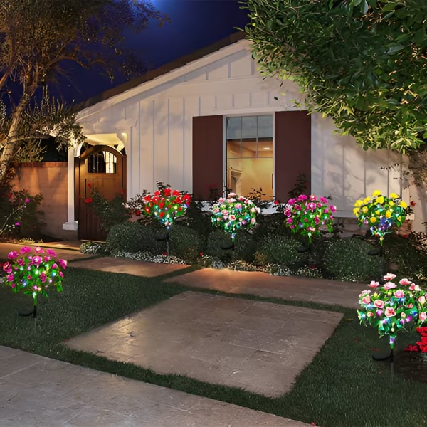 FlowerLume – Solar-Powered Azalea Garden Lights