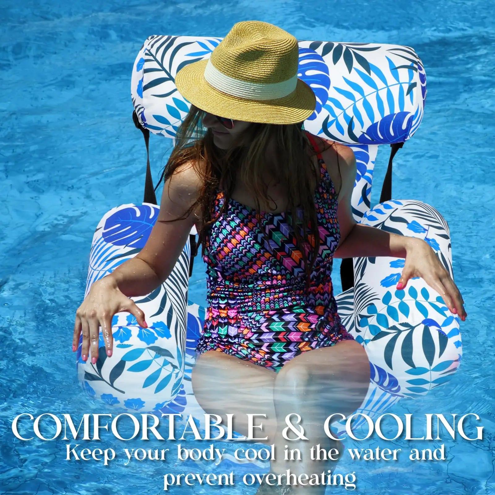 AquaLeaf – Tropical Pool Lounge Chair for Ultimate Comfort