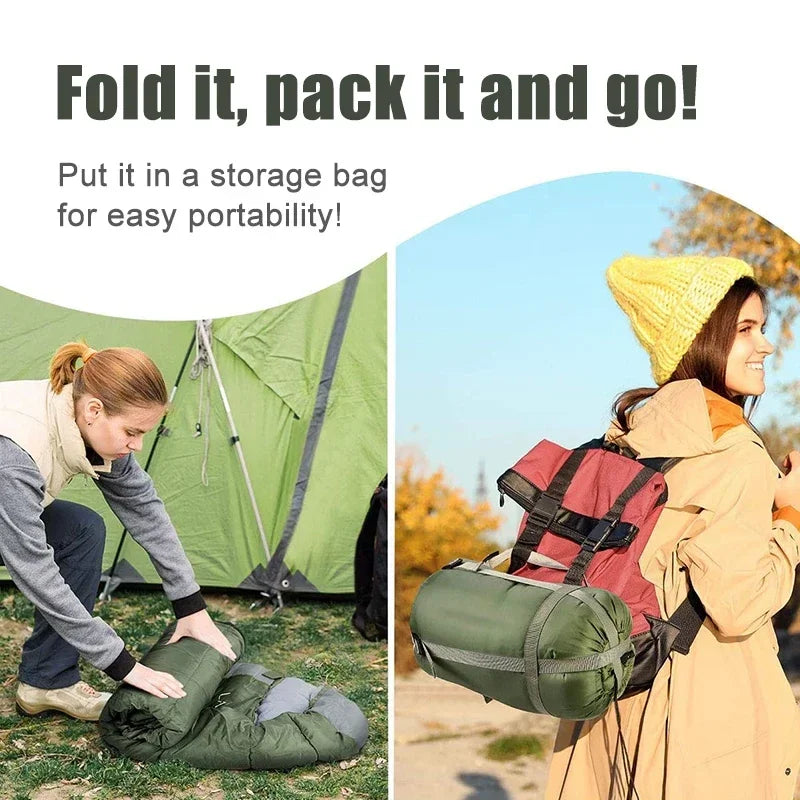 CampSoft – All-Weather Comfort Sleeping Bag for Adventurers
