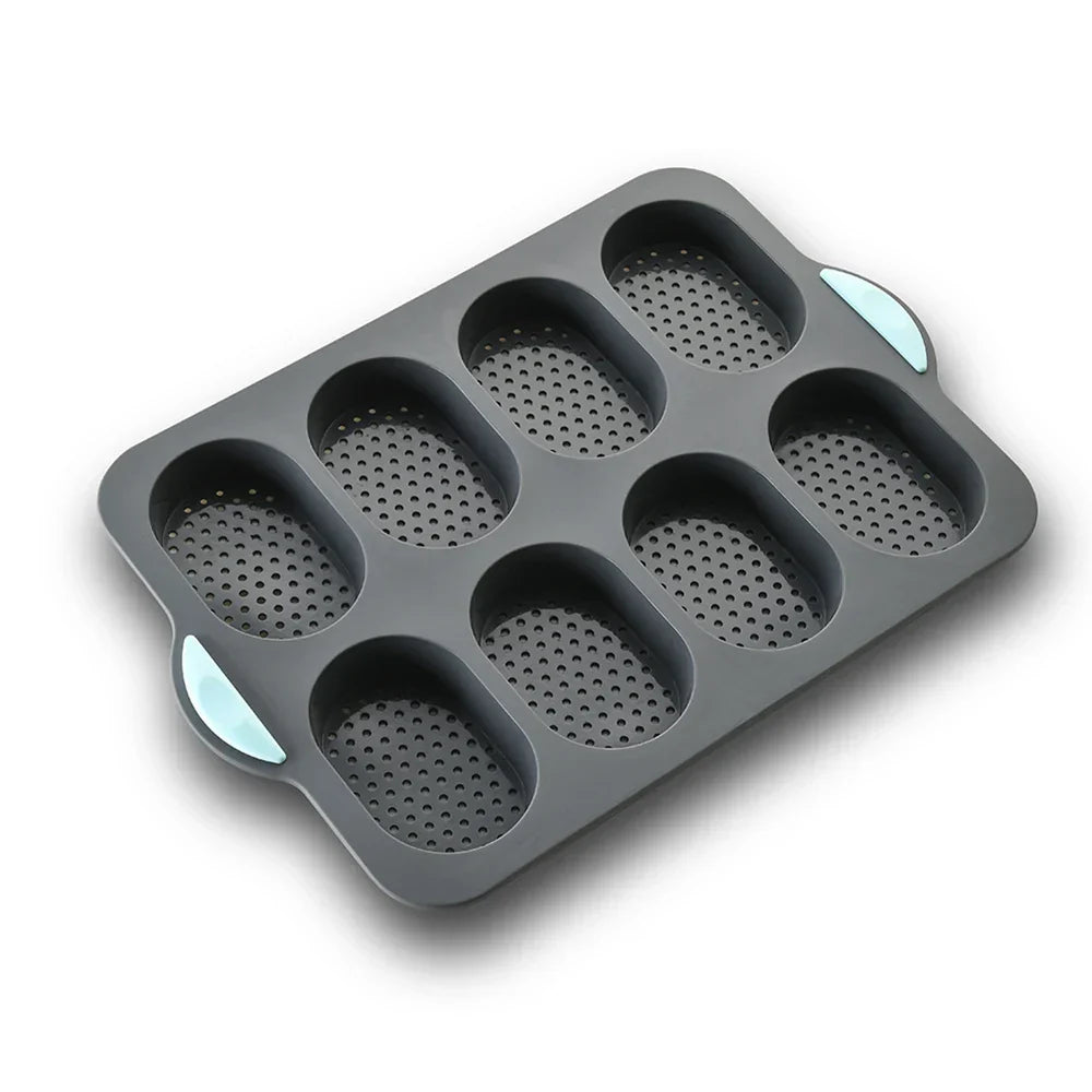 CrustyBake™ - Non-stick baguette baking mold silicone