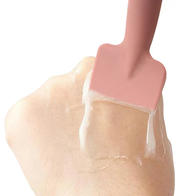 SilkDuo - 2-in-1 face mask applicator with brush & spatula