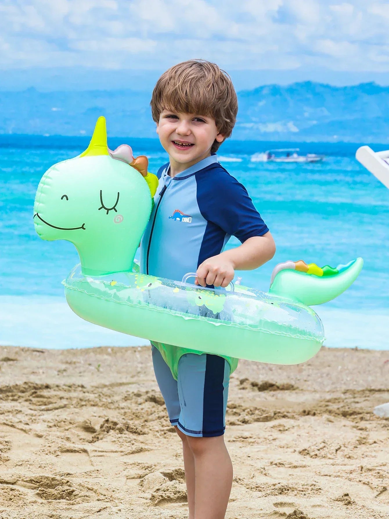 1+1 FREE | DinoFloat – The Fun and Safe Dinosaur Swim Ring for Kids