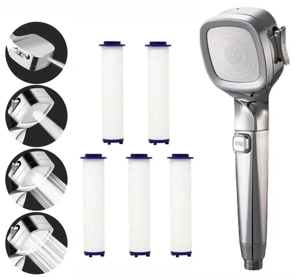 HydroLux – High-Pressure Luxury Shower with Spa Modes